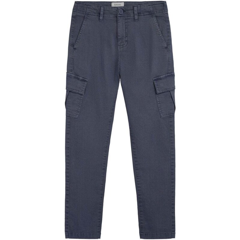 Scalpers Nohavice modrá / námornícka modrá 66051402