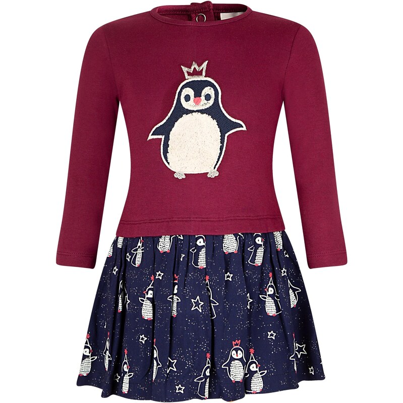 happy girls Šaty zmiešané farby / tmavočervená 66052001