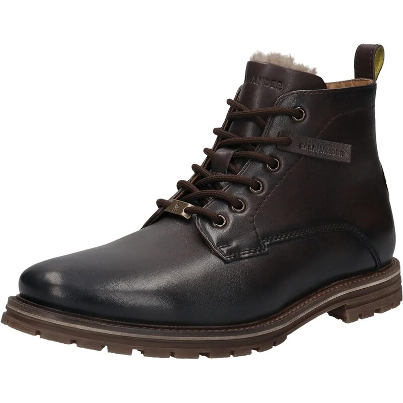 SALAMANDER Šnurovacie čižmy tmavohnedá 66052044