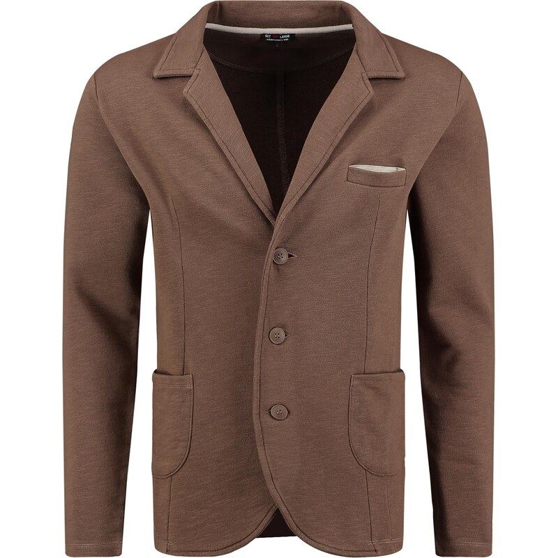 Key Largo Tepláková bunda KLBombay hnedá 66052070