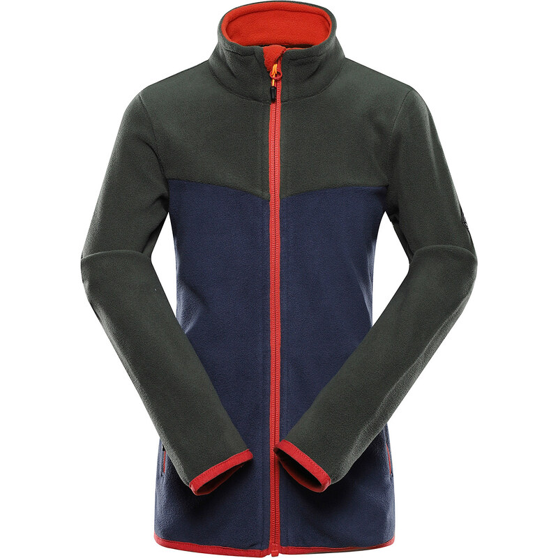 ALPINE PRO - SIUSO 3 DETSKÁ HREJIVÁ MIKINA Z MIKROFLEECU 66050088