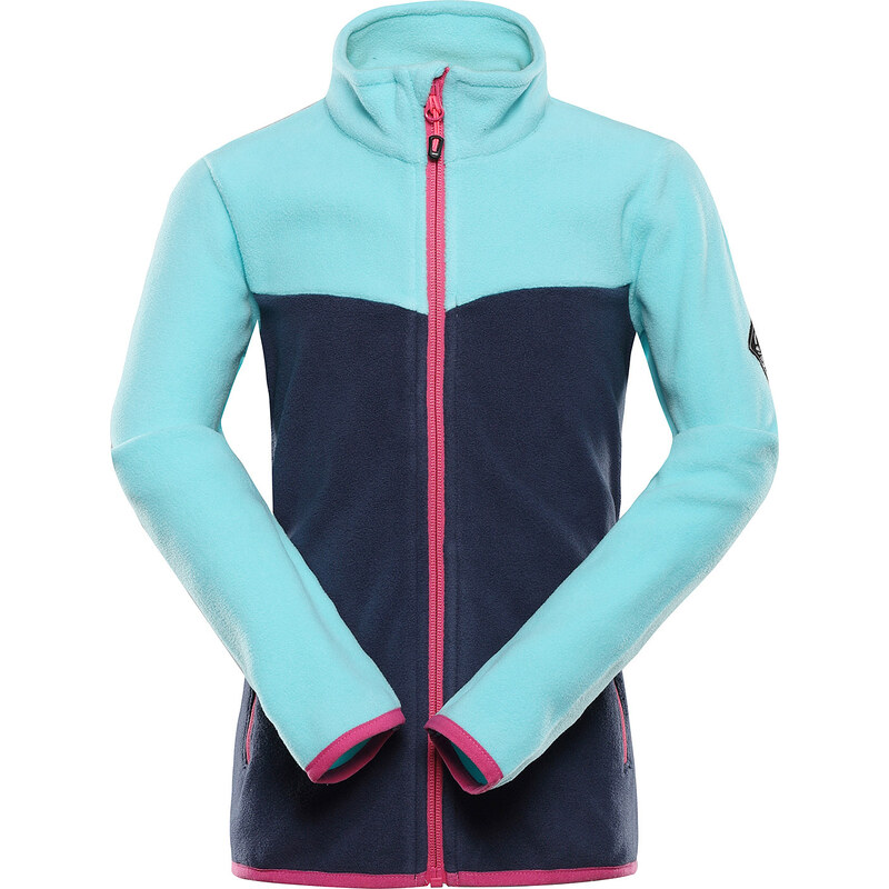 ALPINE PRO - SIUSO 3 DETSKÁ HREJIVÁ MIKINA Z MIKROFLEECU 66050089