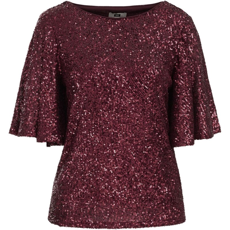 WE Fashion Tričko baklažánová 66052186