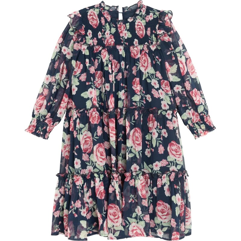 Cool Club Šaty námornícka modrá / svetlozelená / ružová / brusnicová 66052222