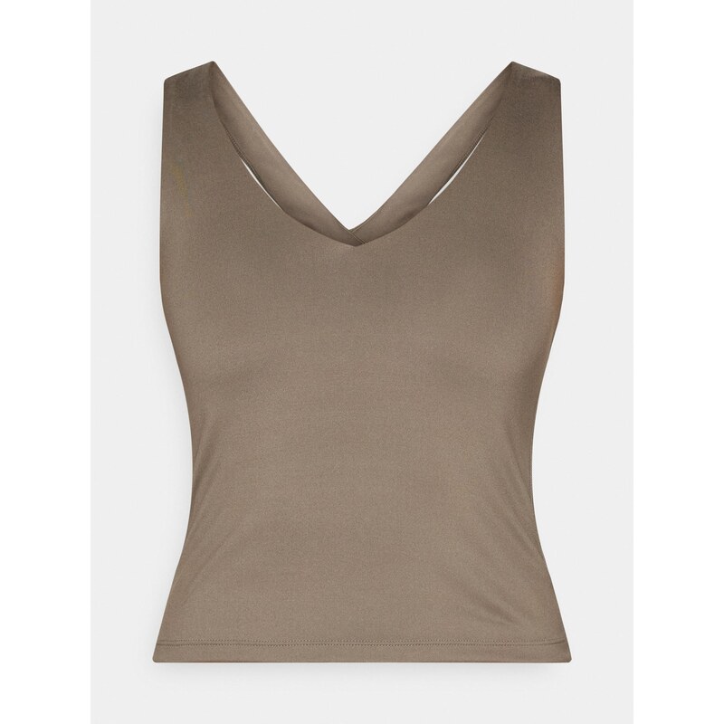 Girlfriend Collective Športový top ZOE mokka 66052288