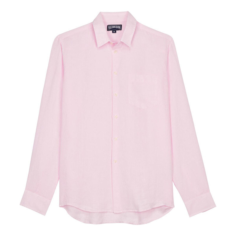 KOŠEĽA VILEBREQUIN SOLID LINEN LIGHT GARMENT DYED 66050128