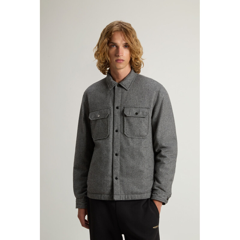 BUNDA WOOLRICH WOOL CHECK ALASKAN SHIRT JACKET 66050133