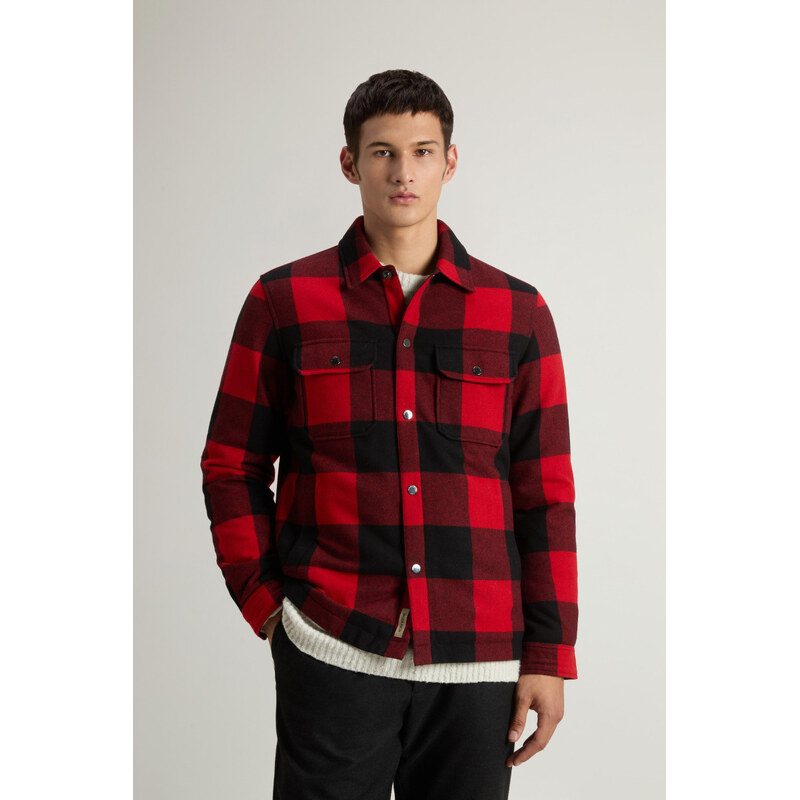 BUNDA WOOLRICH WOOL CHECK ALASKAN SHIRT JACKET 66050134