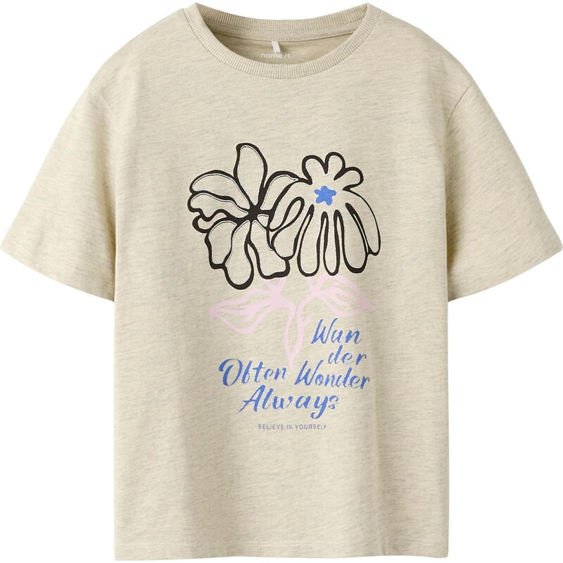 NAME IT Tričko NKFNOELLA nebielená / azúrová / ružová / čierna 66052536