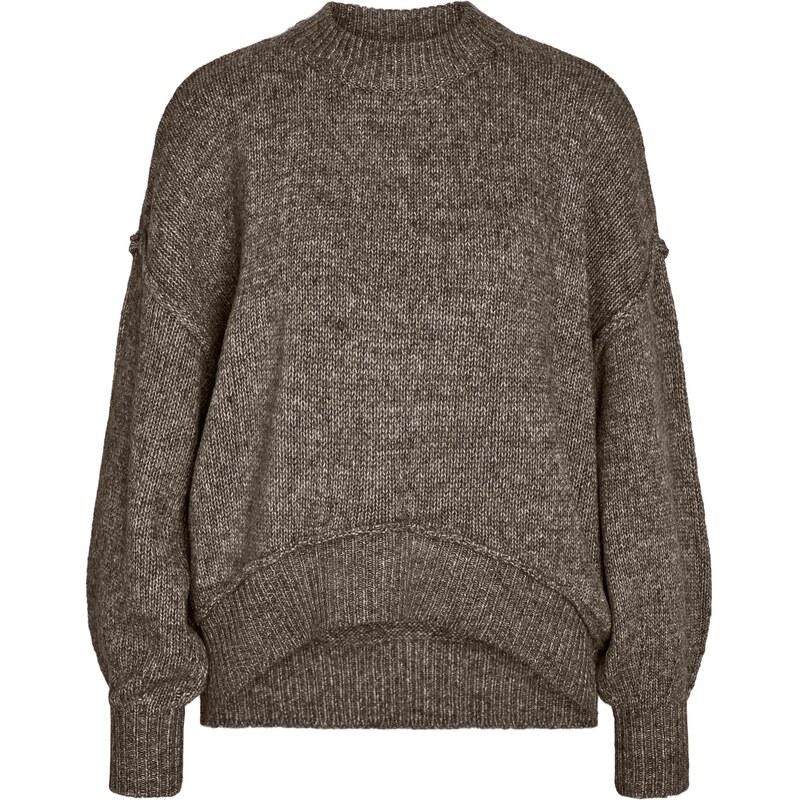 Noisy may Sveter NMLUISA hnedá melírovaná 66052526