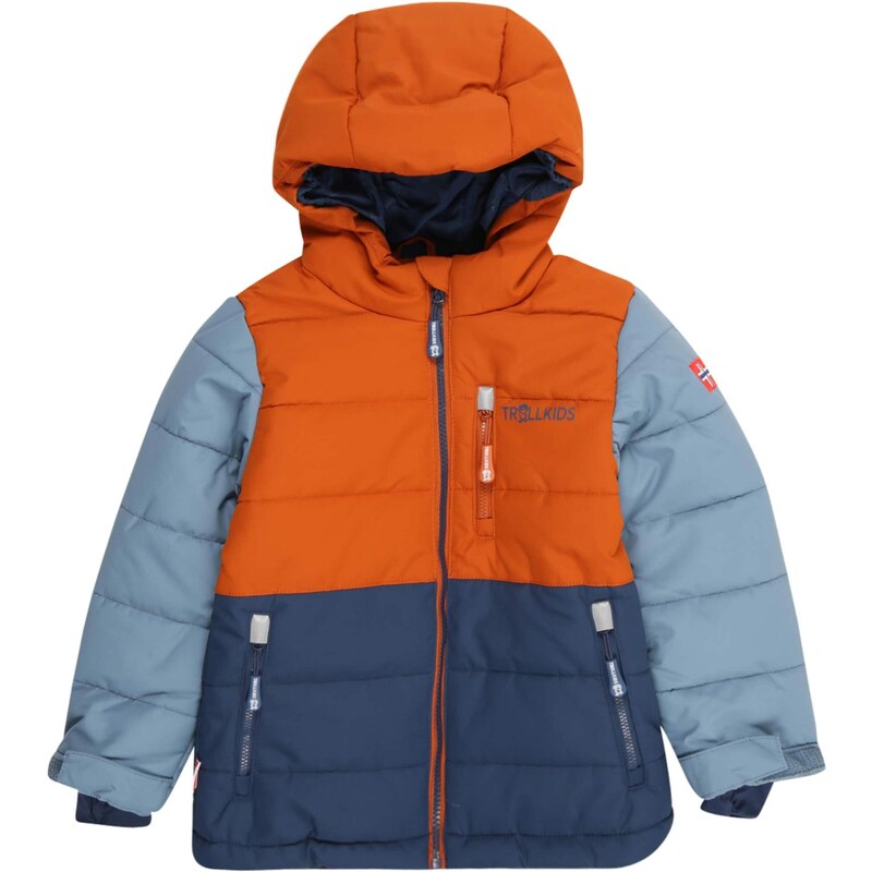 TROLLKIDS Športová bunda Hemsedal námornícka modrá / modrosivá / 66052521