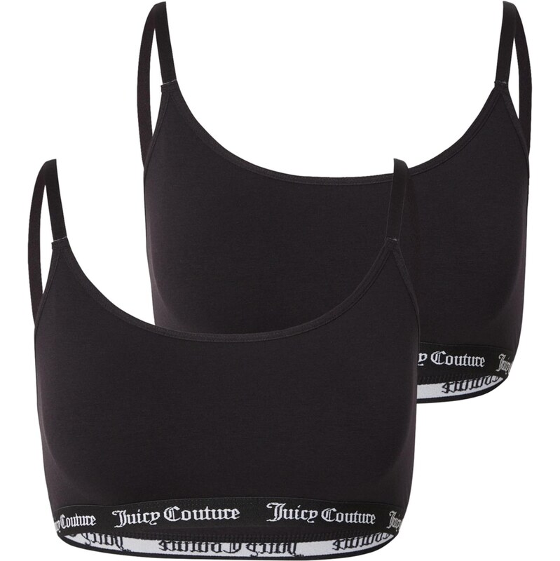 Juicy Couture Podprsenka čierna / biela 66052558