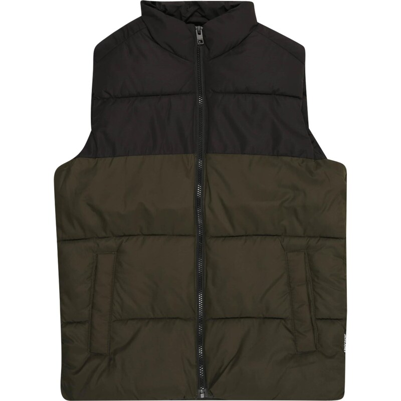 Jack & Jones Junior Vesta JJMAZE kaki / tmavozelená 66052610