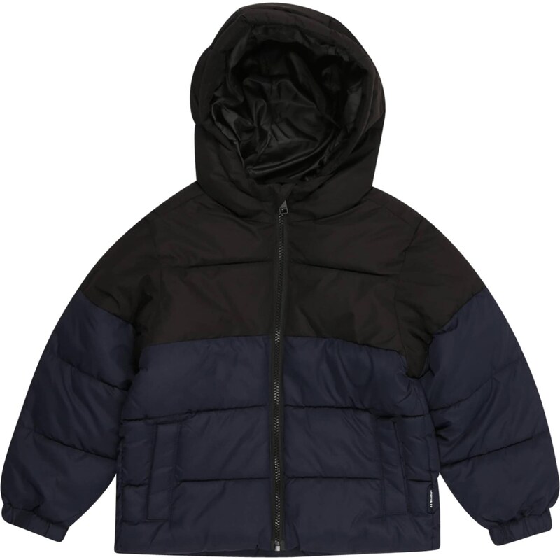 JACK & JONES MINI Prechodná bunda MAZE námornícka modrá / čierna 66052608