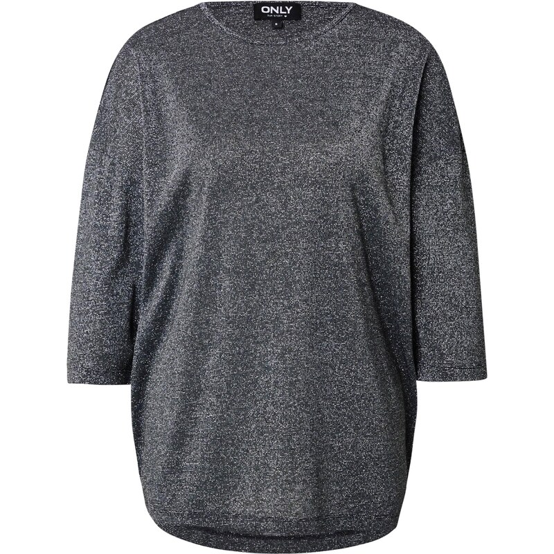 ONLY Tričko ONLSILVERY čierna / strieborná 66052625