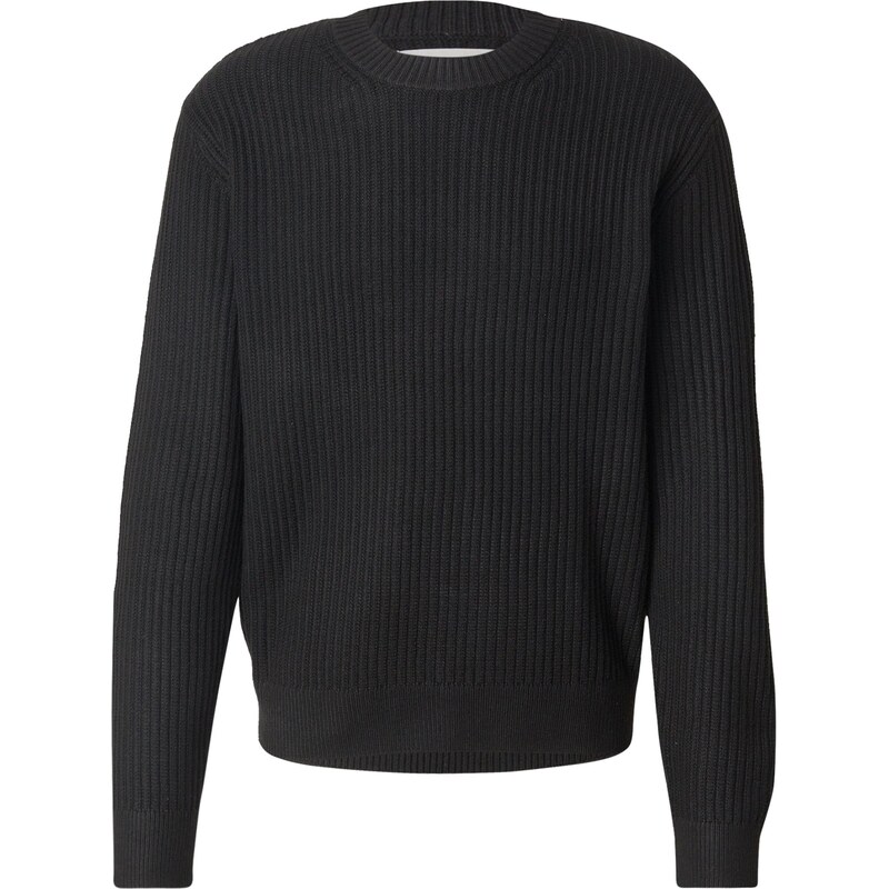 JACK & JONES Sveter JCOGRID čierna 66052646
