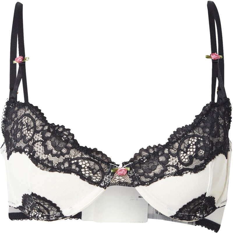 WILD LOVERS Podprsenka ESME svetlozelená / ružová / čierna / biela 66052693