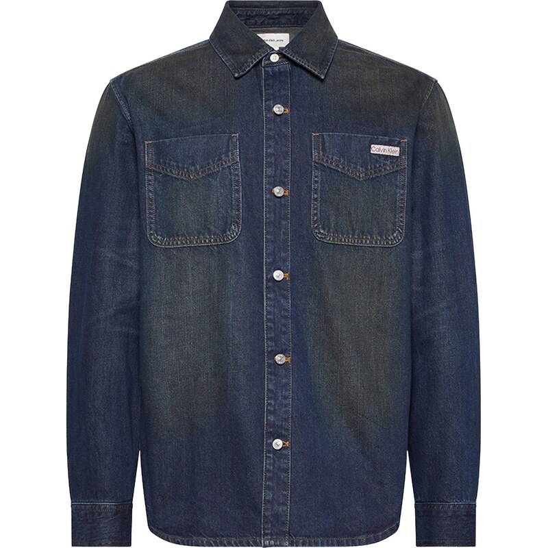 Calvin Klein Jeans Prechodná bunda 90S tmavomodrá 66052743