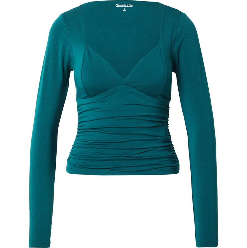 Abercrombie & Fitch Tričko ZOE petrolejová 66052701