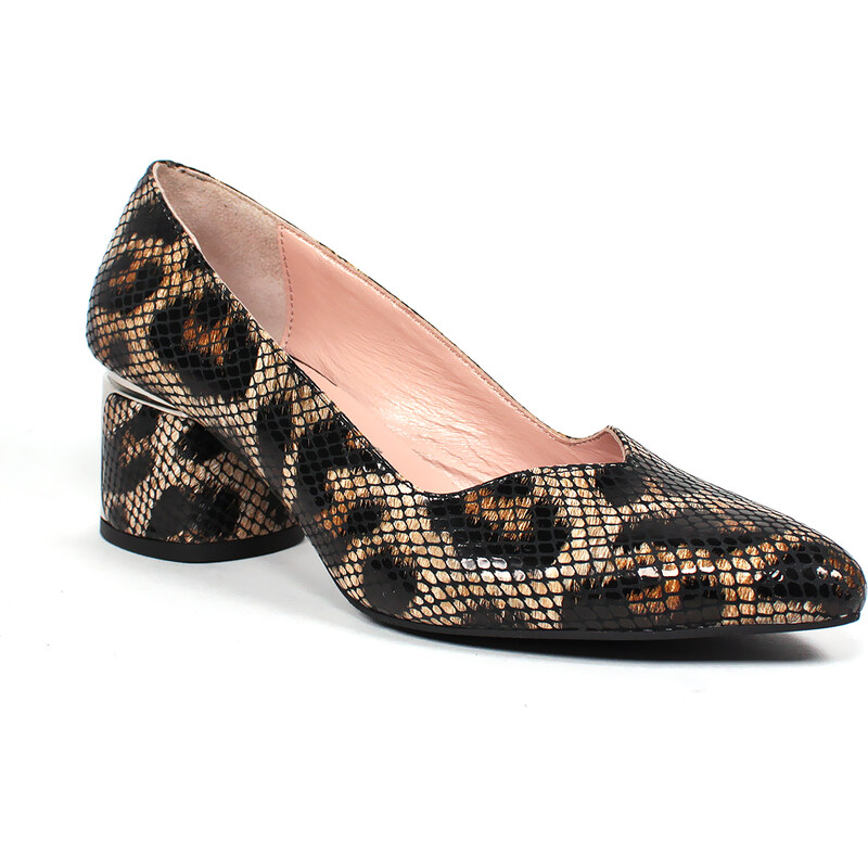 GLS Lodičky Secretshoes s leopardím vzorom 66054173