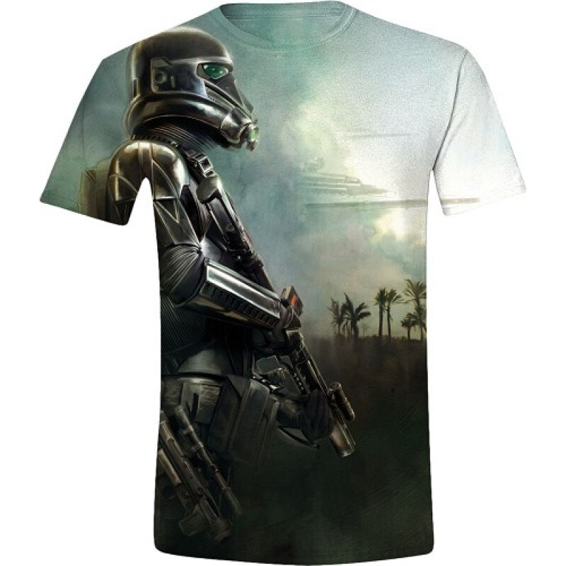 Gildan Star Wars - Rogue One Trooper Side (tričko) 66055674