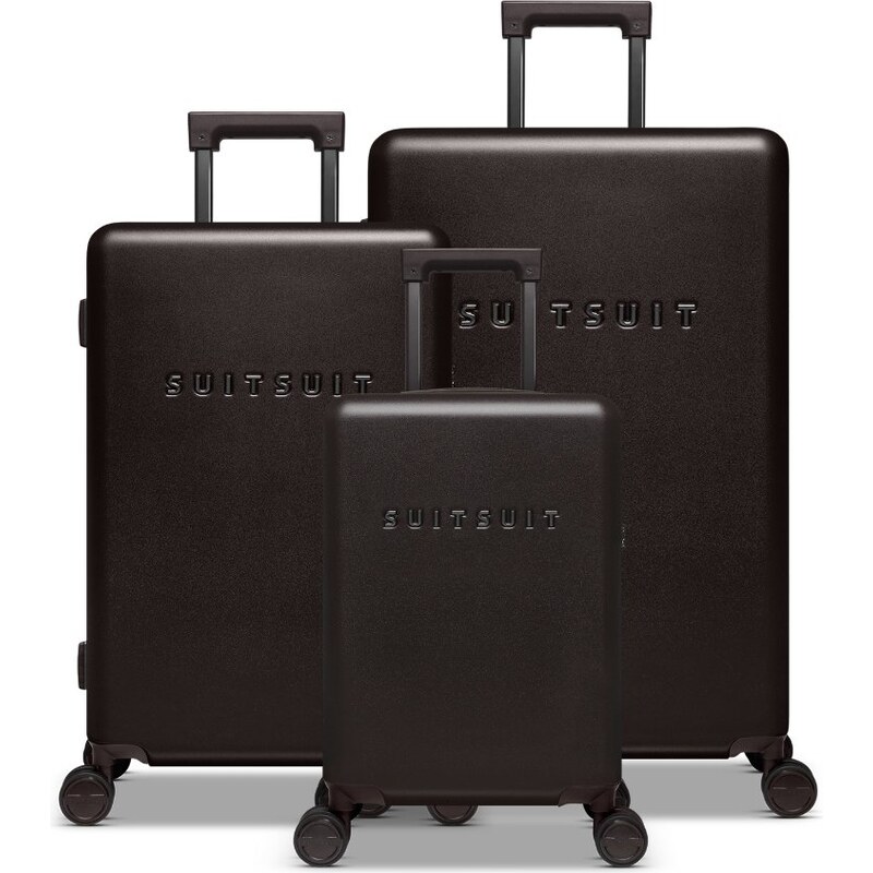 Sada cestovných kufrov SUITSUIT Mystique Ground Coffee – tmavohnedá 66101444