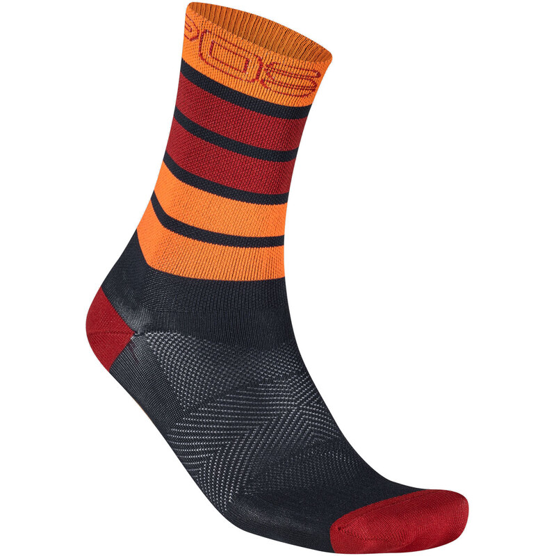 Karpos VERVE ponožky, outerspace/pomegranate/scarlet ibis 66060029