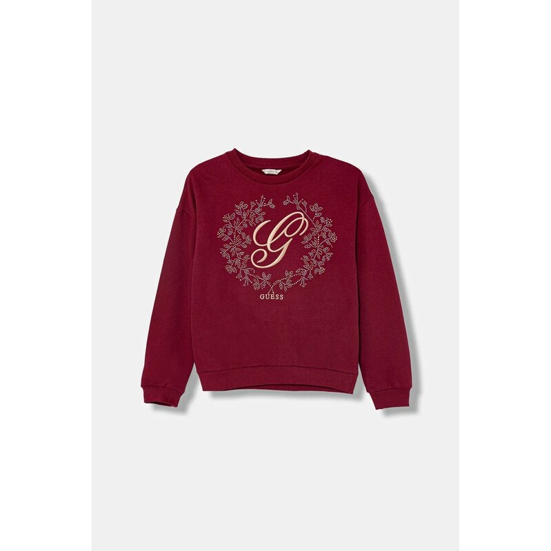 Detská bavlnená mikina Guess 66082997