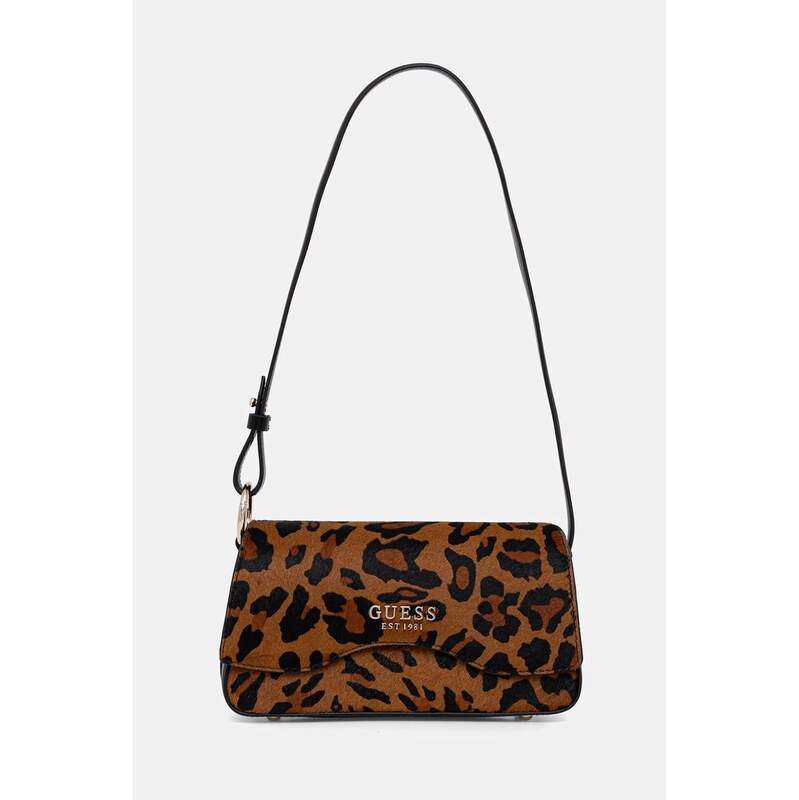 Kožená kabelka Guess DOMITILLA 66083076