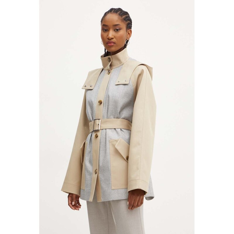 Bavlnený kabát BOSS 57671272