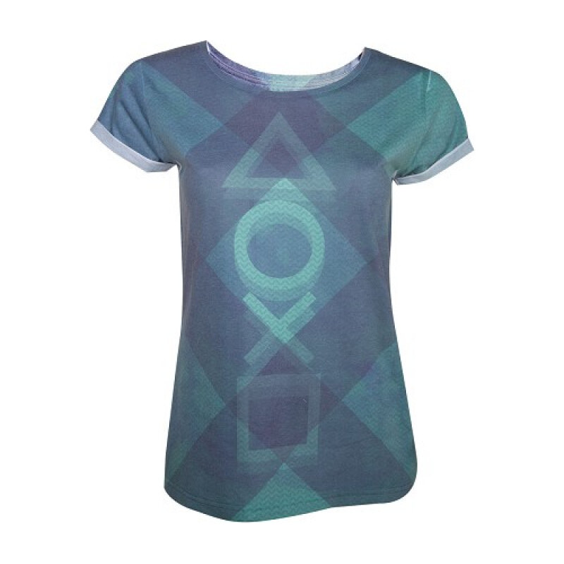 Bioworld PlayStation - Controller Buttons (dámske tričko) 66060315