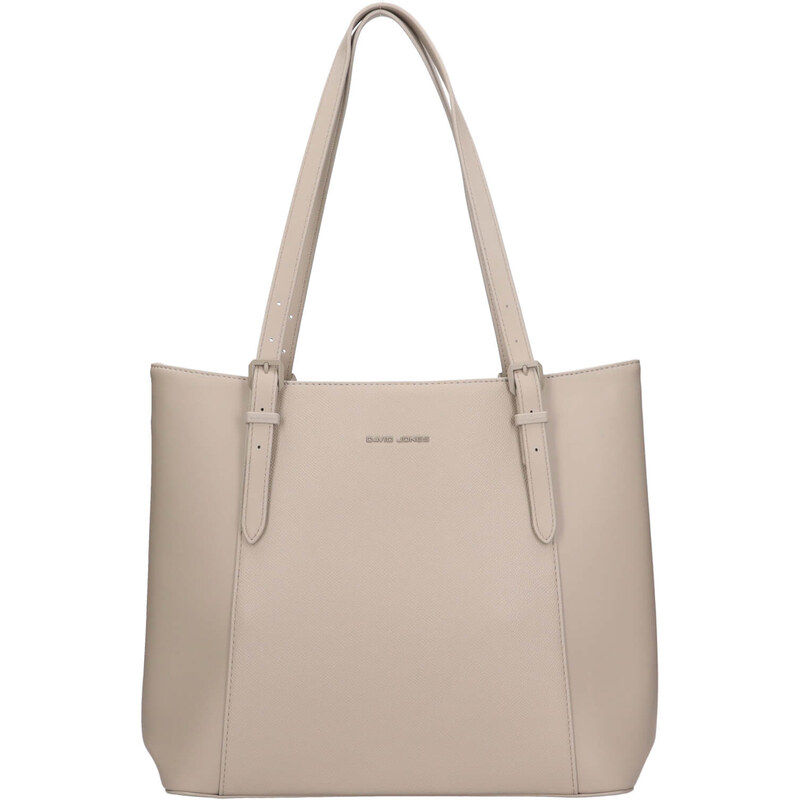 Elegantná dámska kabelka David Jones Oxford - béžovo-šedá 66061896