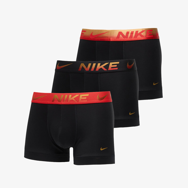Boxerky Nike Dri-FIT Essential Micro Trunk 3-Pack Black M 66060652