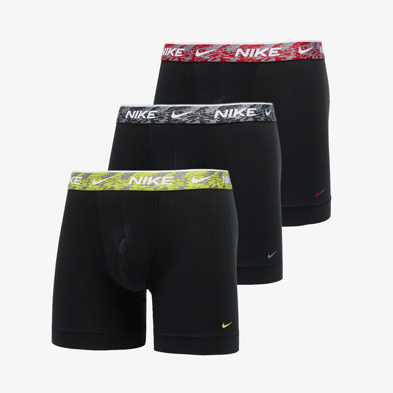 Boxerky Nike Dri-FIT Everyday Cotton Stretch Boxer Brief 3-Pack Black 66060635