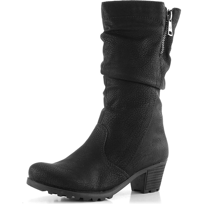 Rieker zateplené variabilné poločižmy čierne Y8053-00 66061035