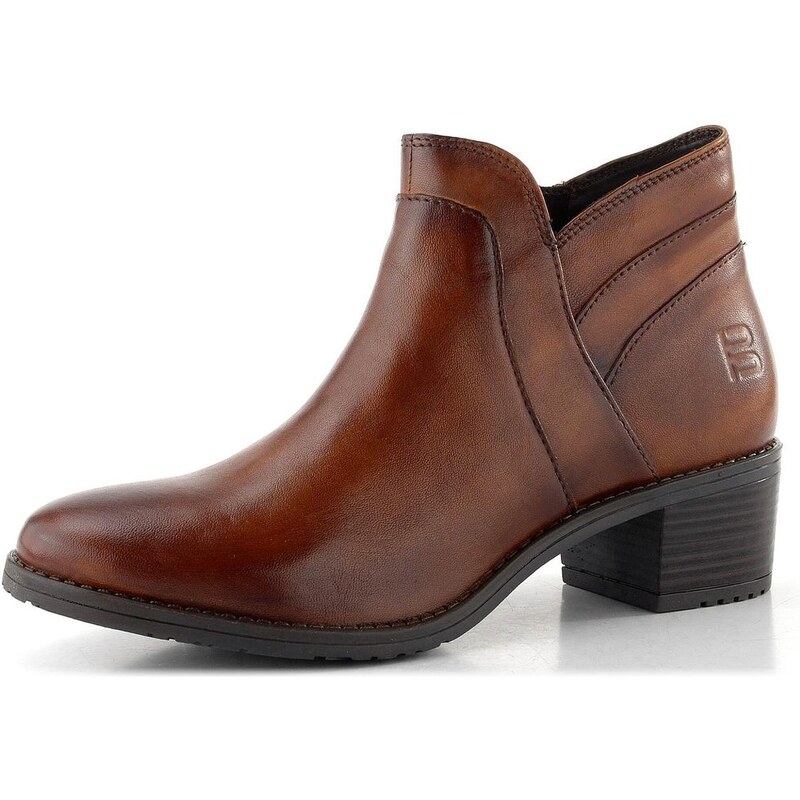 TT.BAGATT kotník na podpatku Cognac D11-7683C-4100 66061167