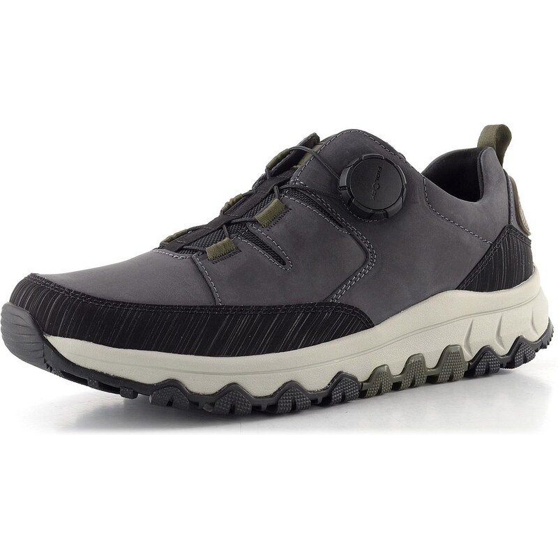 Gabor Rollingsoft pánske kožené poltopánky iron/black 8005.15.03 66061358