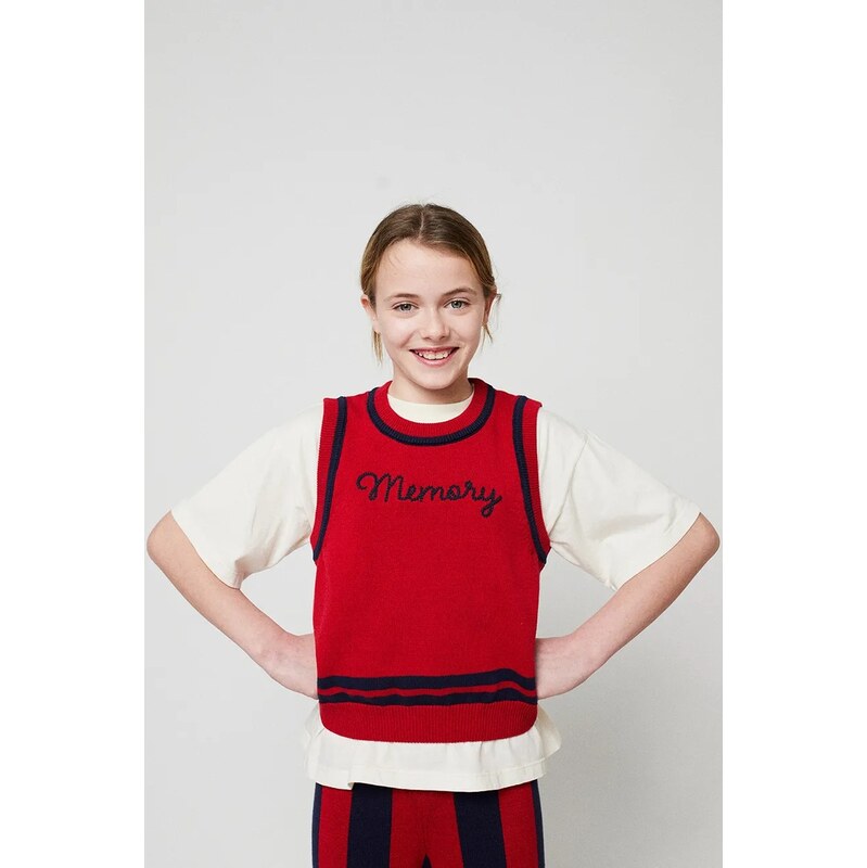 Detská bavlnená vesta Bobo Choses Memory 66061693