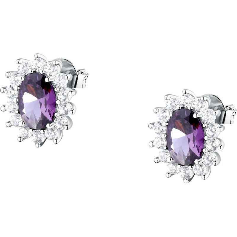 Morellato Luxusné strieborné kôstky s kubickými zirkónmi Tesori 66579620