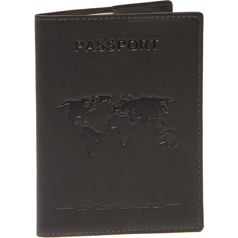 Obal na cestovný pas The Chesterfield Brand Oliver – hnedá 66061877