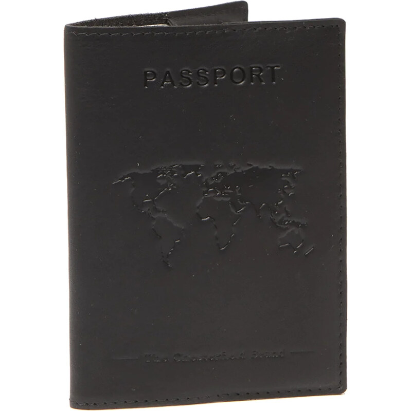 Obal na cestovný pas The Chesterfield Brand Oliver – čierna 66061887