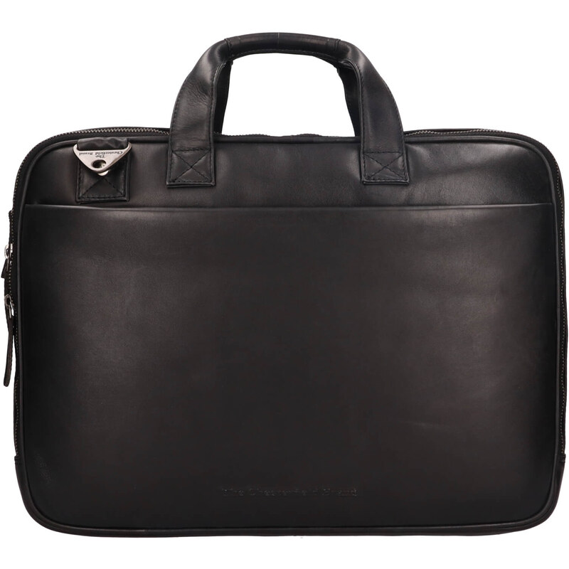 Pánska kožená taška na notebook The Chesterfield Brand Iseo - čierna 66061930