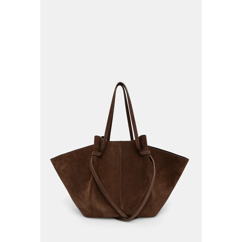 Semišová kabelka Yuzefi LARGE MOCHI 60504981