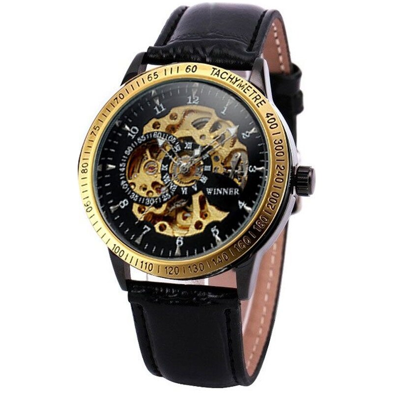 Pánské mechanické hodinky Winner WH26Q 65221515