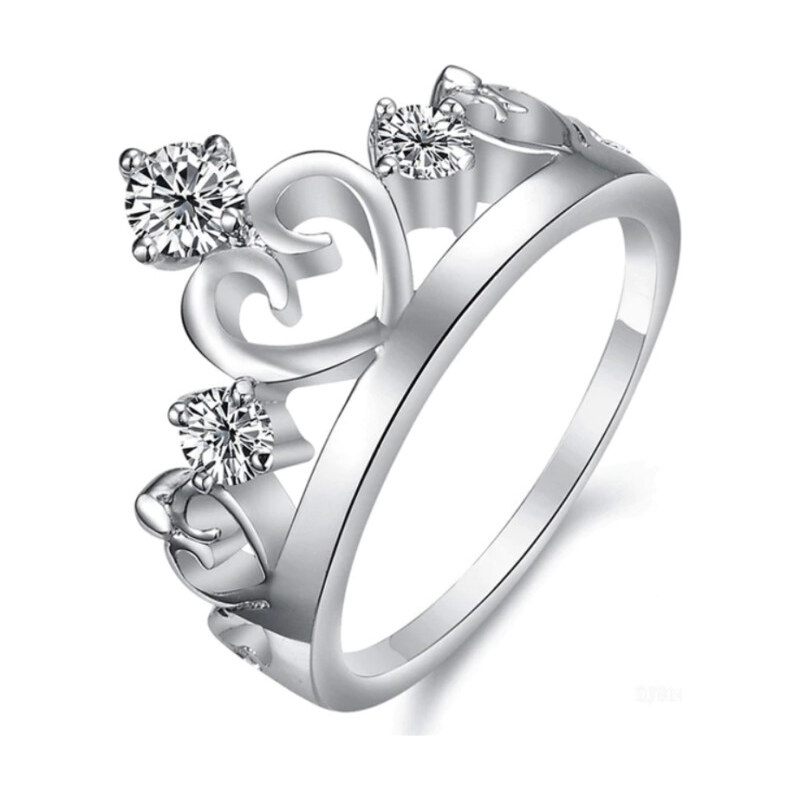 Impress Jewelry Prsteň s kryštálmi Marry me 66062421
