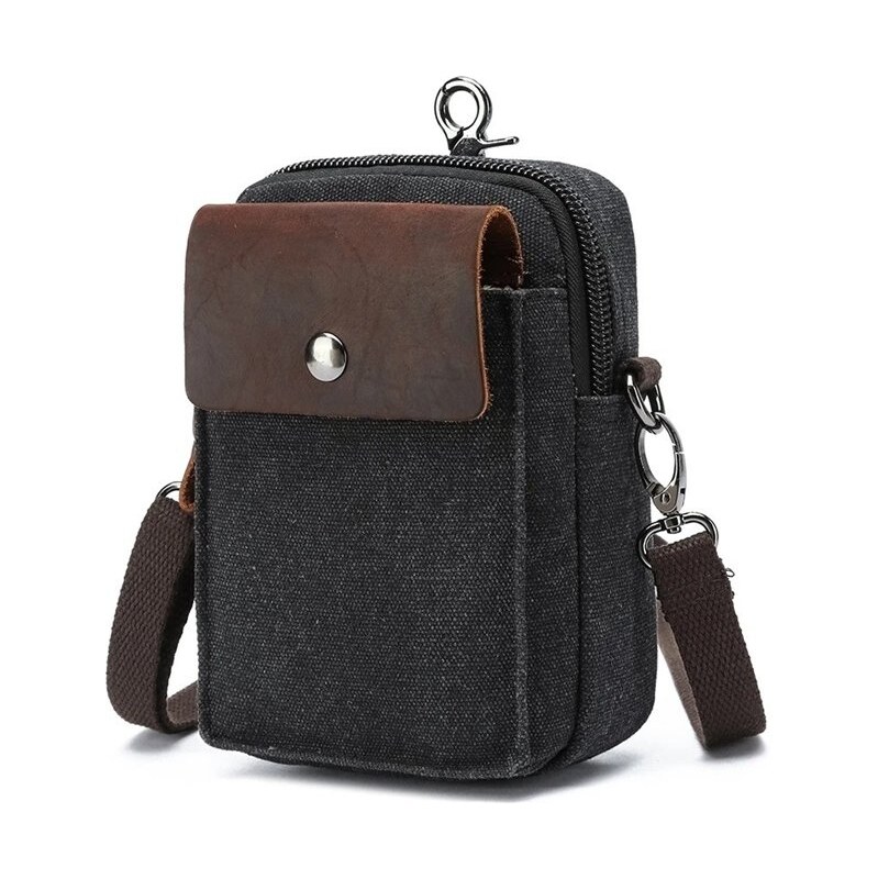 Canvasio Puzdro na opasok a taška Campi Čierna 66062492