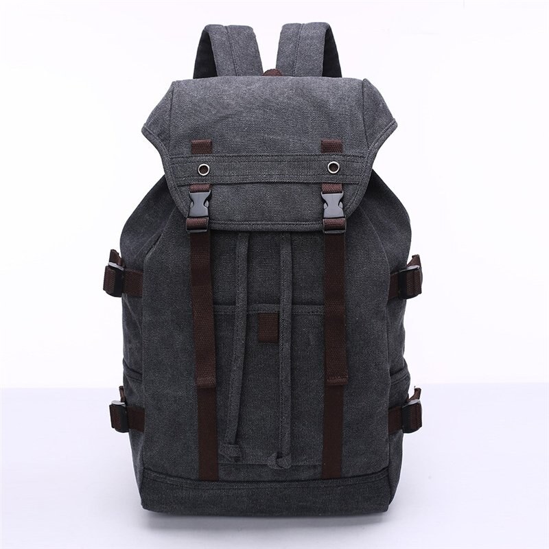 Canvasio plátený sťahovací batoh Rigau Čierny 25L 66062499