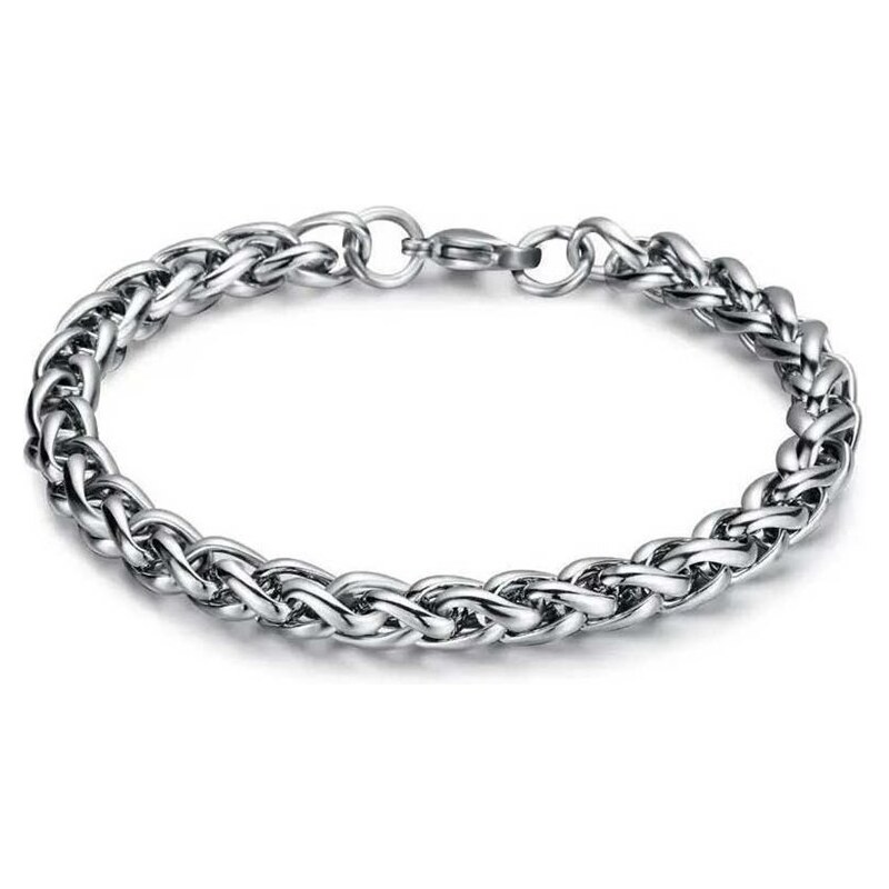 Impress Jewelry Náramok z chirurgickej ocele Snake 2-8 mm / 17-25 cm 66062620