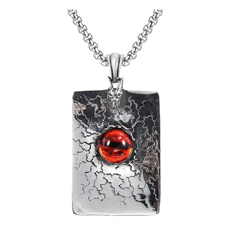 Impress Jewelry Obojstranný oceľový prívesok Dračie oko – Slnko & 66062656