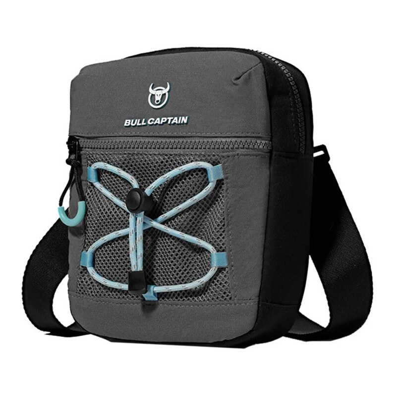 Bullcaptain športová taška cez rameno Mazas Šedá 66062689